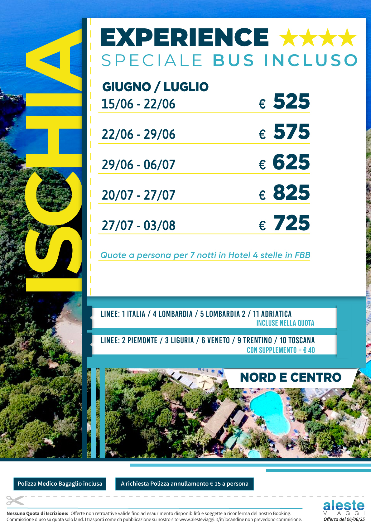bus nord centro exp4s giugno luglio 2025