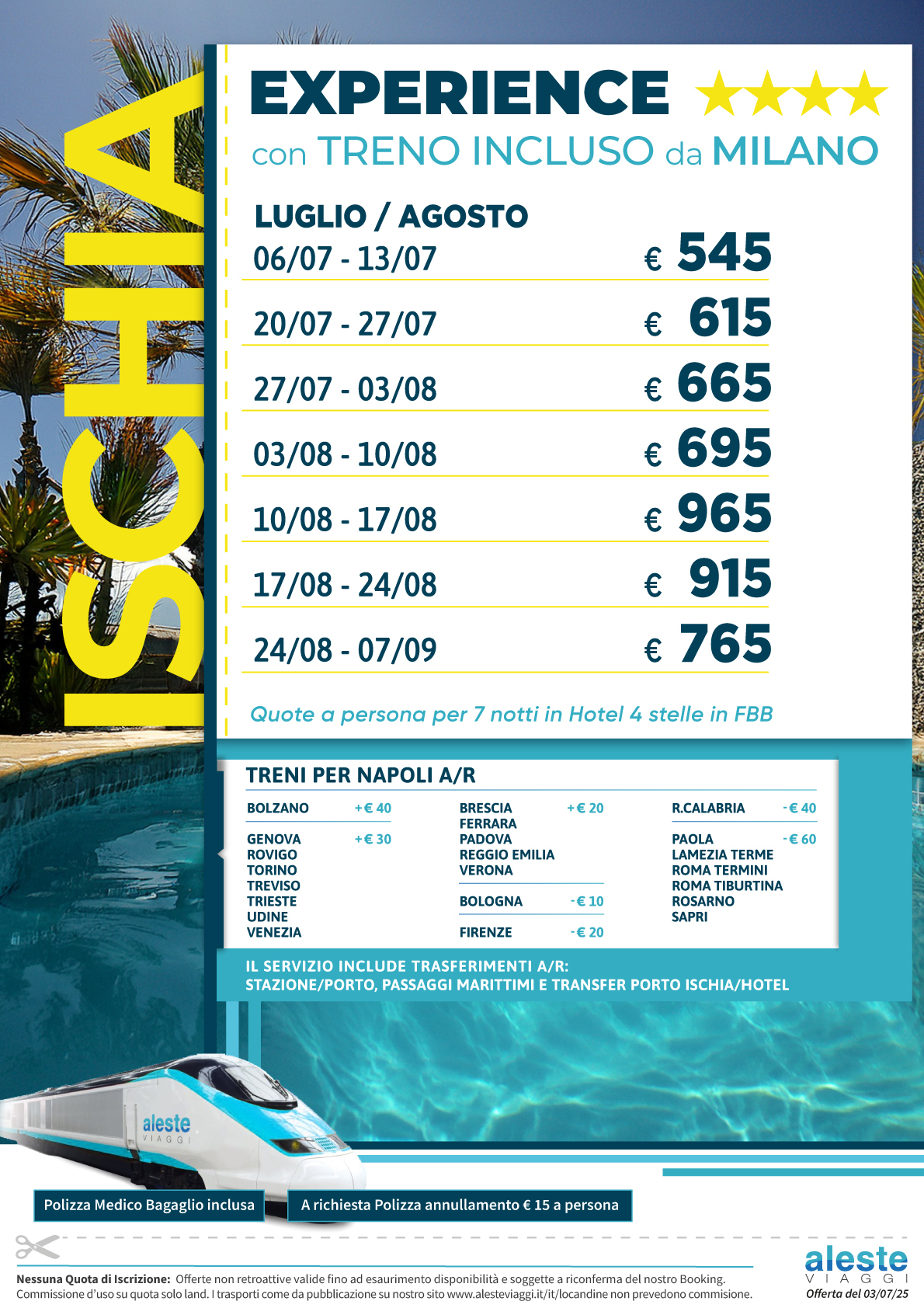 2025 treno exp4s luglio agosto