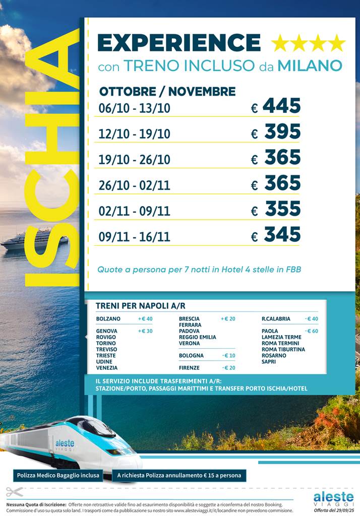 2025 treno exp4s ottobre novembre