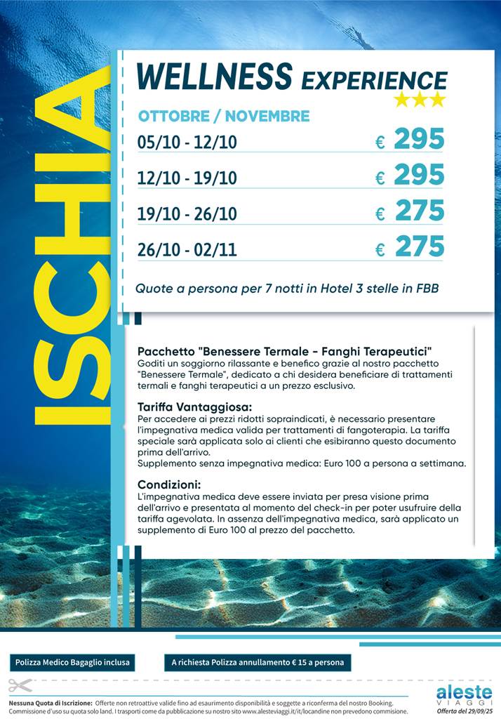 2025 ischia well exp ottobre novembre
