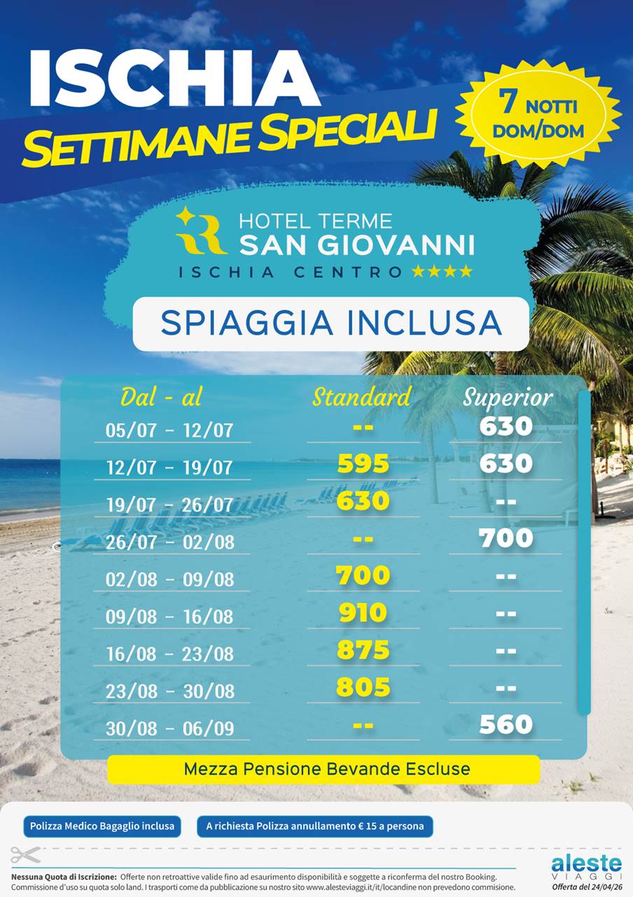 20260424 speciale san giovanni spiaggia inclusa